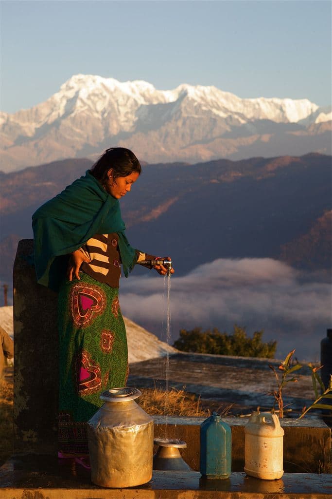 Shared meal and warmth at a table